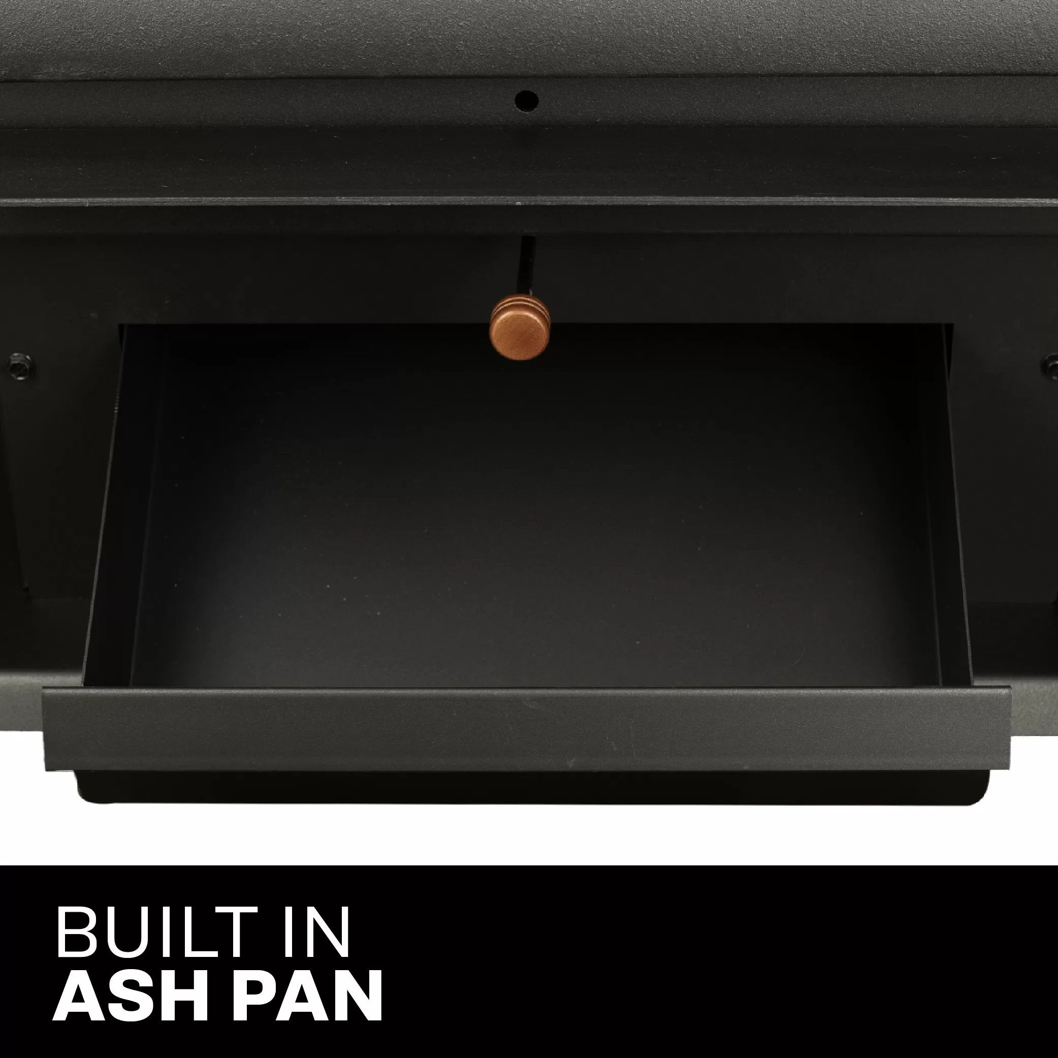 Vogelzang VG1120-BL Wood Stove - BUILT IN ASH PAN