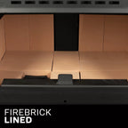 vogelzang vg2520-p wood stove - firebrick  lined